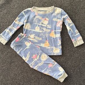 Burt's Bees holiday pj set